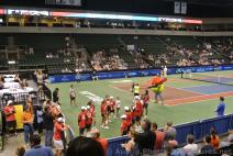 Pro Tennis Players are being Introduced at World Team Tennis Event Cedar Park Center.jpg