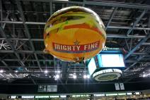 Burger Balloon Floating Stadium Camera inside Cedar Park Center.jpg