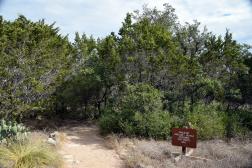 Sign Warning that Hamilton Pool Trail is not Stroller or Bicycle Accessible.jpg