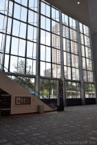 Tall Windows inside Austin Convention Center