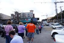 Over a hundred people waiting to get into Franklin's Barbeque in Austin at 1046 AM.jpg