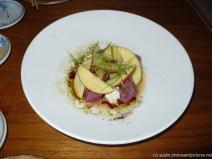 Delicious Maguro Sashimi and Goat Cheese with Fuji Apple at Uchi.jpg