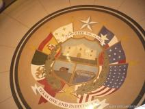 Remember the Alamo Texas One And Indivisible symbol at the Texas State Capitol Building.jpg