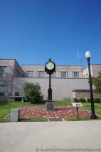 Burnet Clock at History Plaza.jpg