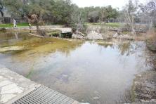 Pool of water before Sailmaster Waterfall Lakeway.jpg