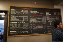 Chalkboard Menu inside Schmidt Family BBQ Restaurant Hill Country Galleria.jpg